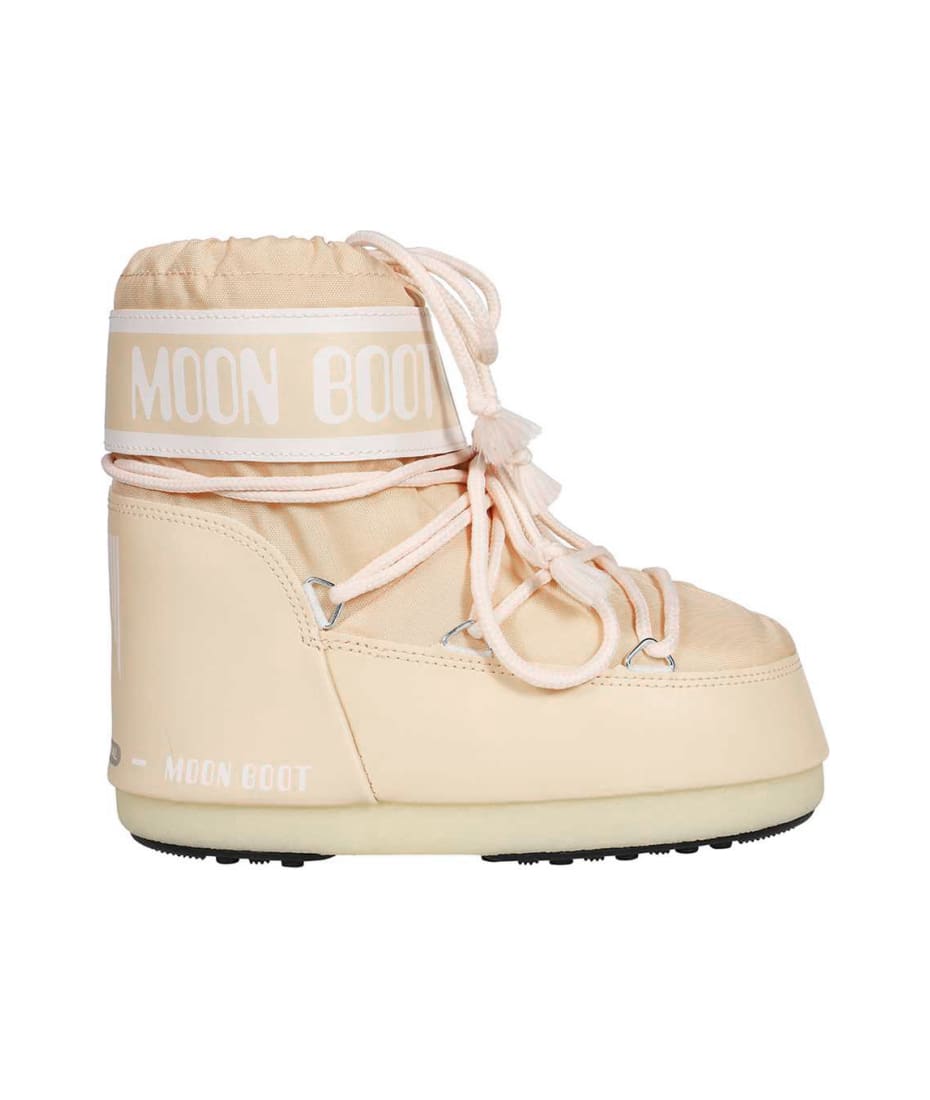 LTRACK PALE-PINK NYLON BOOTS