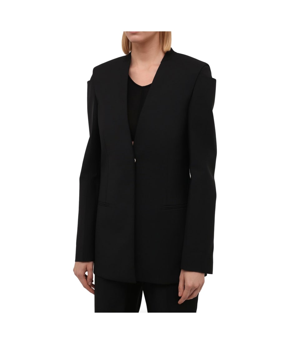 【送料&関税込】Givenchy Collarless Blazer Givenchy Collarless Blazer | italist
