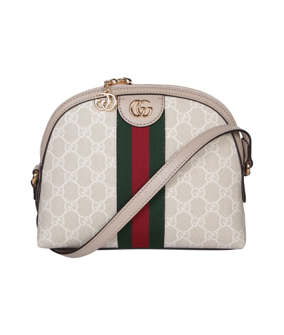 ★関税込★GUCCI★Ophidia GG Small Shoulder Bag★ Ophidia small shoulder bag in beige and dark brown GG