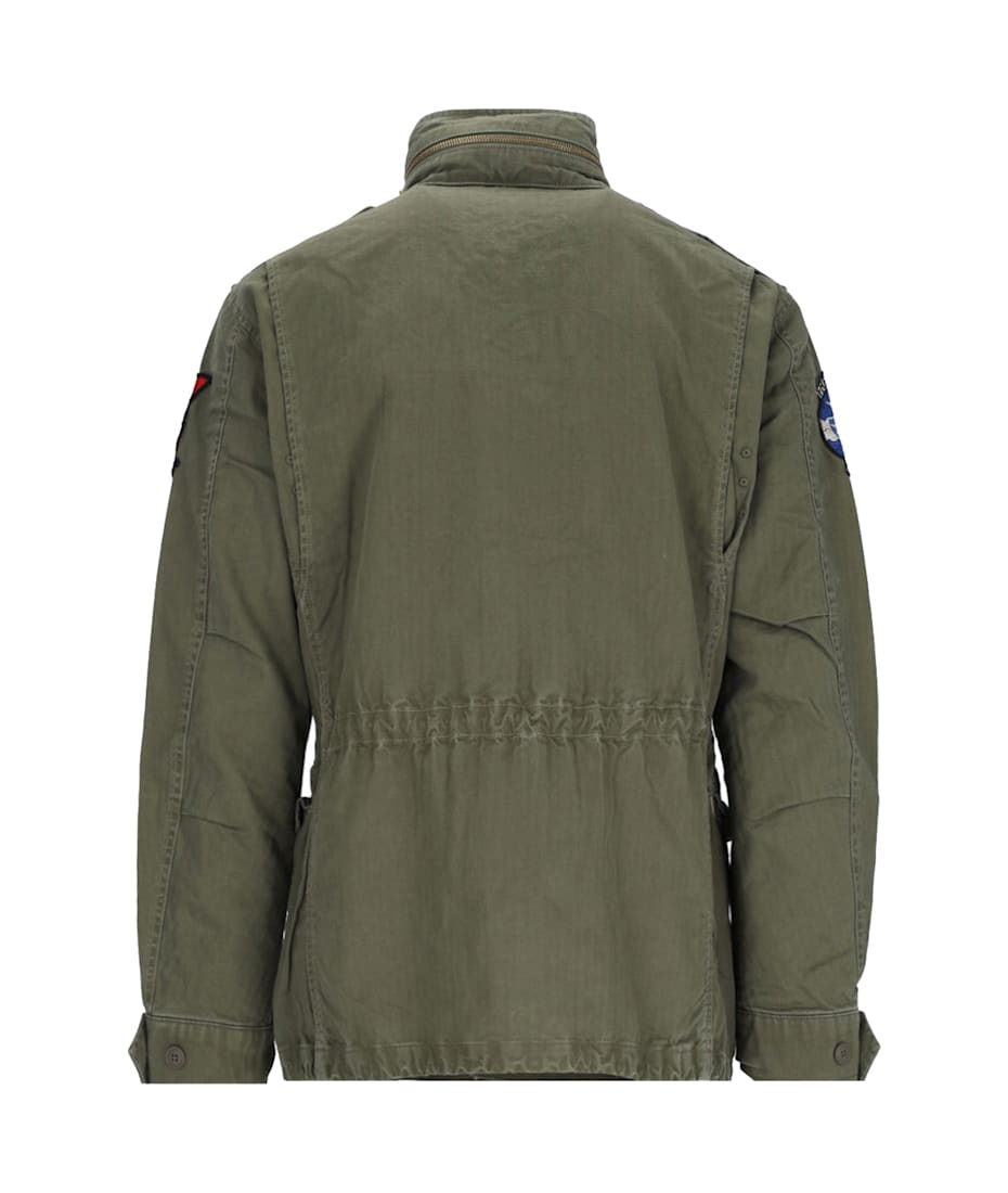 【送料&関税込】Ralph Lauren Military Technical Jacket New Polo RALPH LAUREN Combat/Military/Field/Patches Cotton