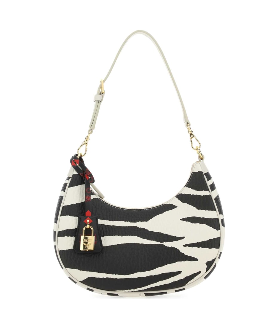 トートバッグ MCM Printed Canvas Mini Aren Shoulder Bag MCM Printed Canvas Mini Aren Shoulder Bag | italist, ALWAYS
