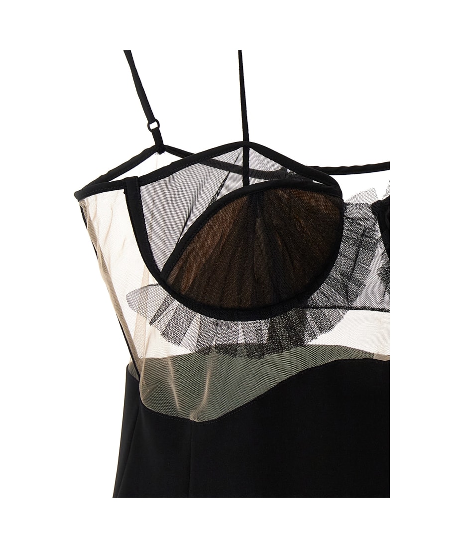 オールインワン・サロペット Nensi Dojaka 'Explosive Flower Bra' Dress NENSI DOJAKA Explosive-Flower-Bra-Dress | antonioli | REVERSIBLE