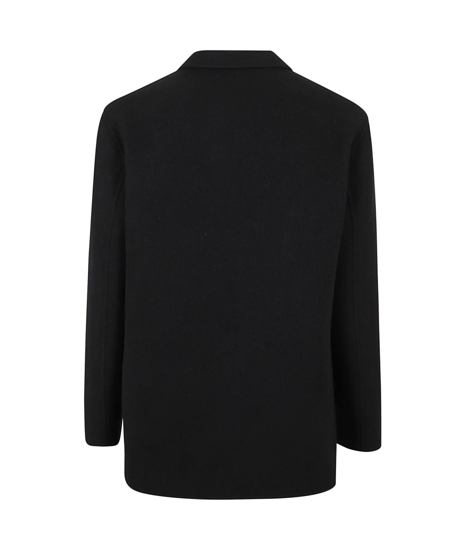 Jil Sander Black Viscose Casual Jacket | italist