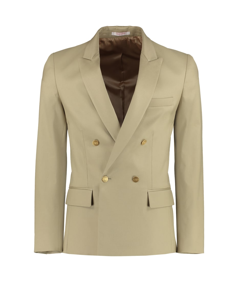 Valentino Garavani Cotton Double-breasted Blazer | italist