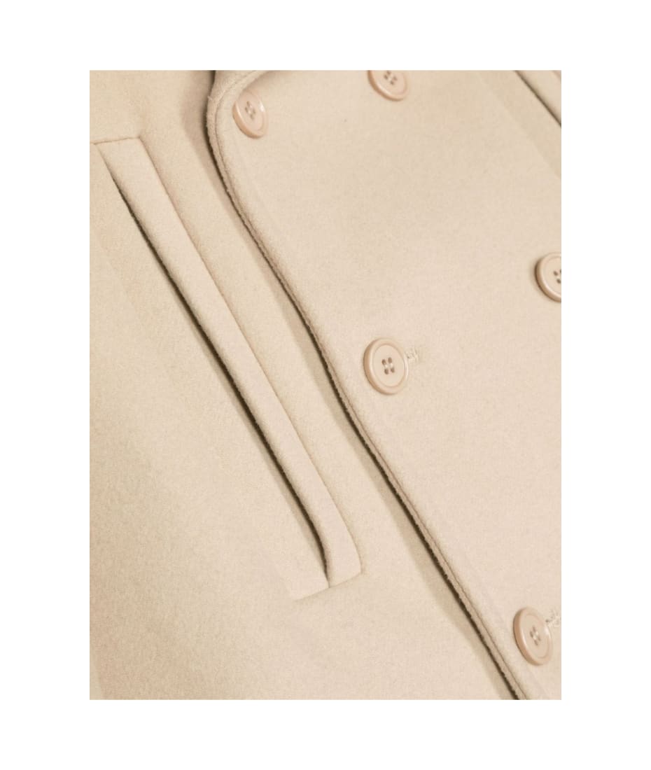 コート MAISON MARGIELA Women Outer S51AH0205 M35271 102 Beige Maison Margiela Trench Coat | Liberty