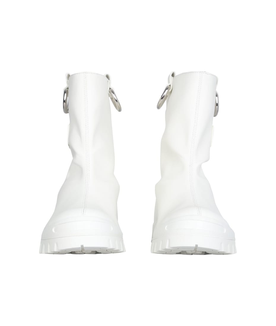 レインブーツ MSGM RAIN BOOTS WITH TRACK SOLE MSGM Msgm rain boots - Rain Boots - BeyondStyle