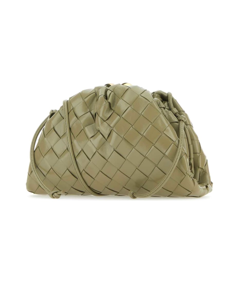 クラッチバッグ BOTTEGA VENETA  Clutches Women Leather Green/Avocado Bottega Veneta Women's Andiamo Clutch in Matcha Top Handle