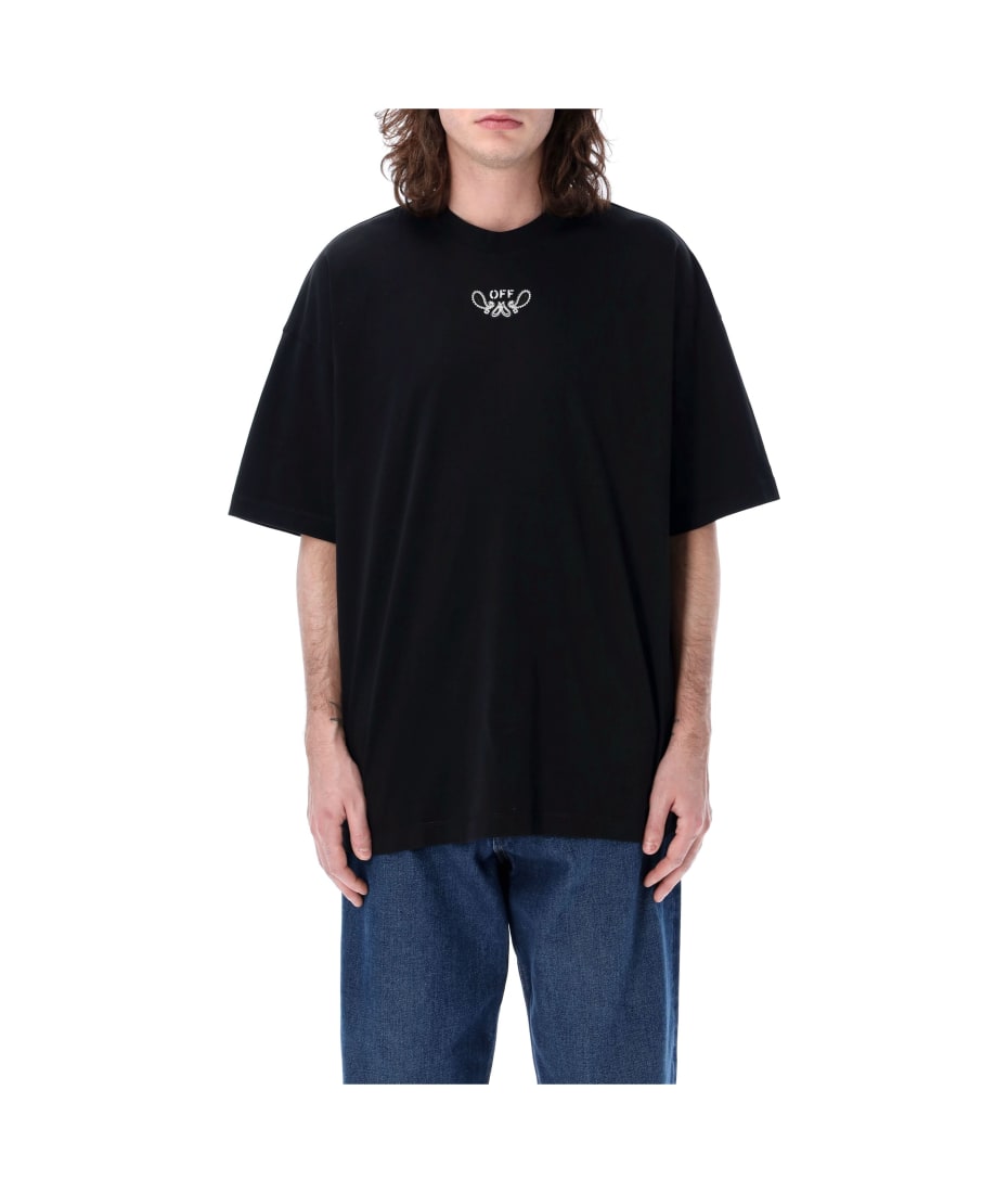 ☆OFF-WHITE☆Bandana Skate 半袖Tシャツ Off-White BANDANA ARR SKATE S S TEE | Black | FARFETCH BH