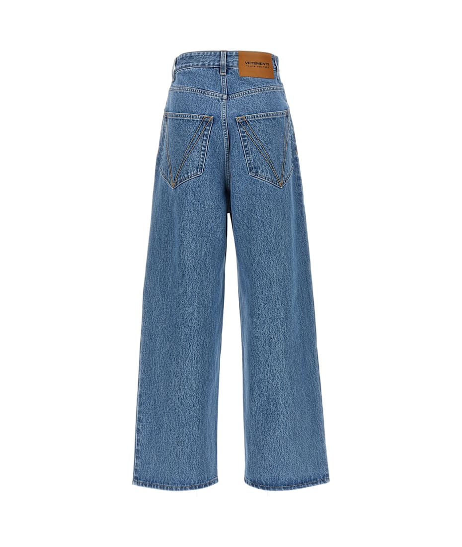 デニム・ジーパン VETEMENTS SS25 Baggy jeans (UA66PA540N MIDBLUE) VETEMENTS Baggy Jeans | italist