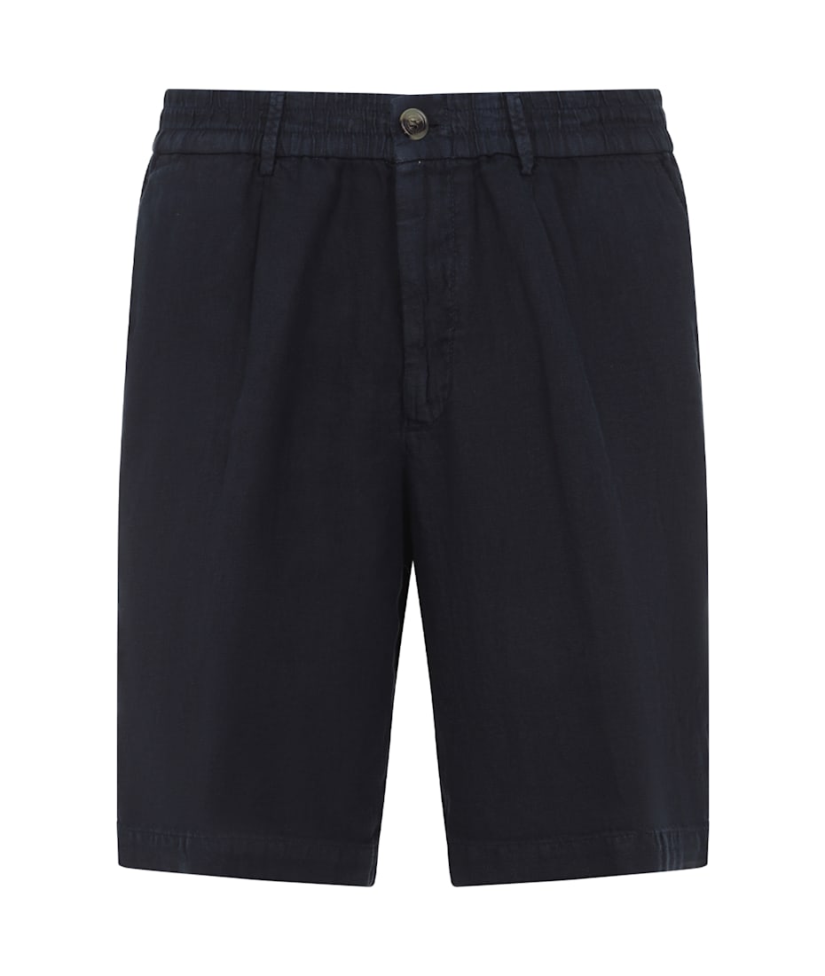 Brunello Cucinelli Linen Bermuda | italist