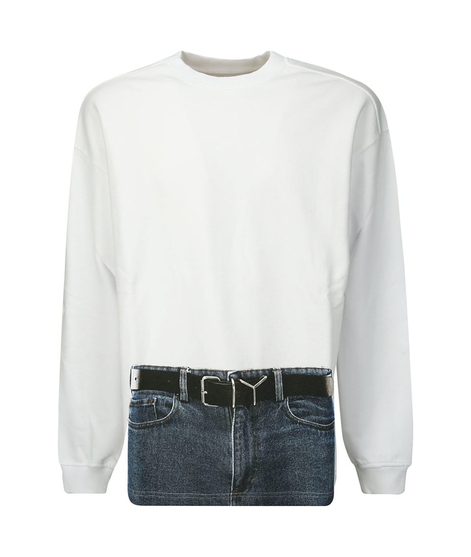 Y/Project Trompe L'oeil Y Belt Sweatshirt | italist, ALWAYS LIKE A