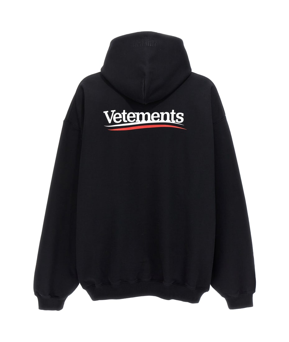 新品《 VETEMENTS 》Campaign Logo Hoodie M VETEMENTS 'campaign Logo' Hoodie | italist