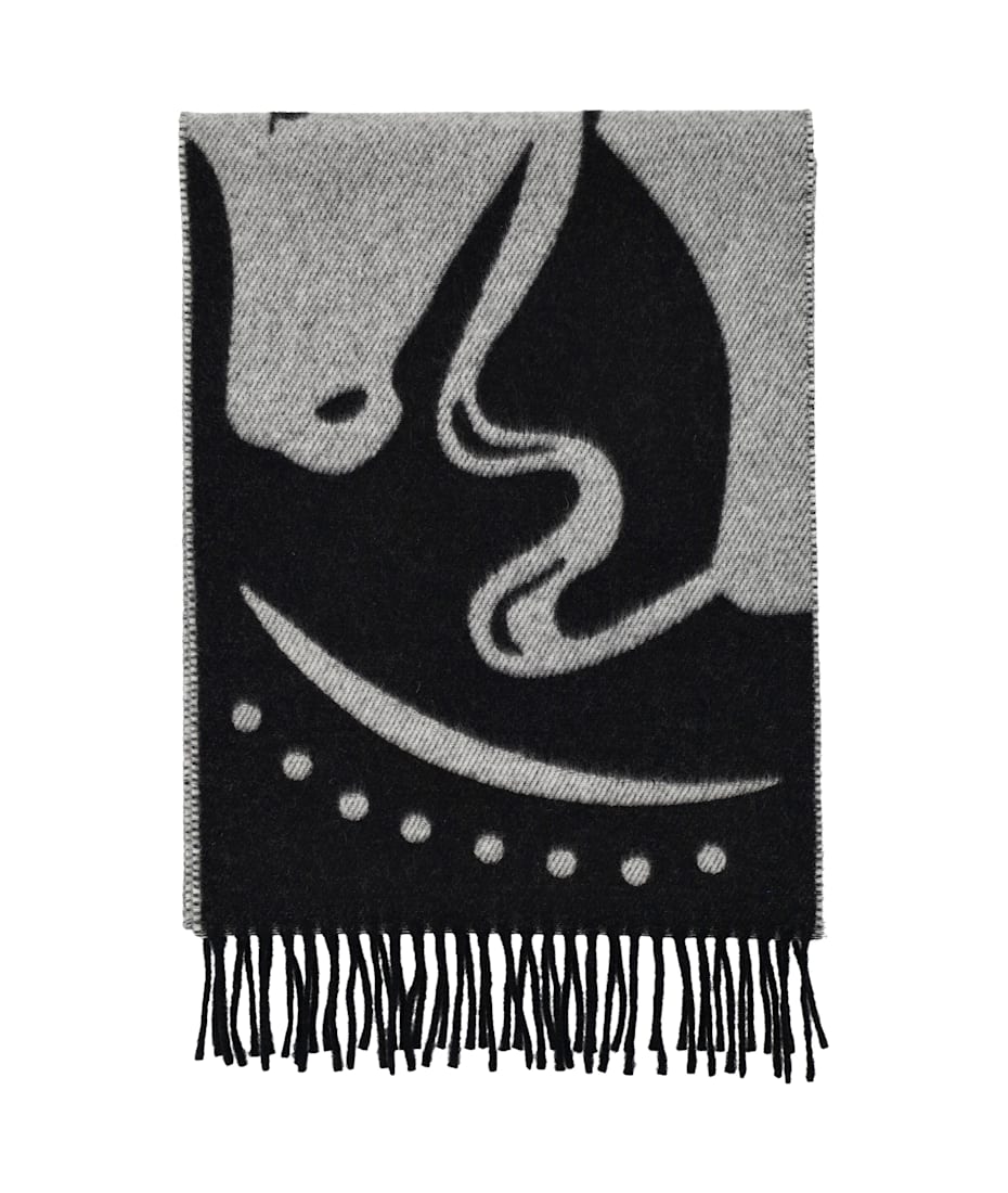 Burberry London Mirrored Horse Scarf | italist