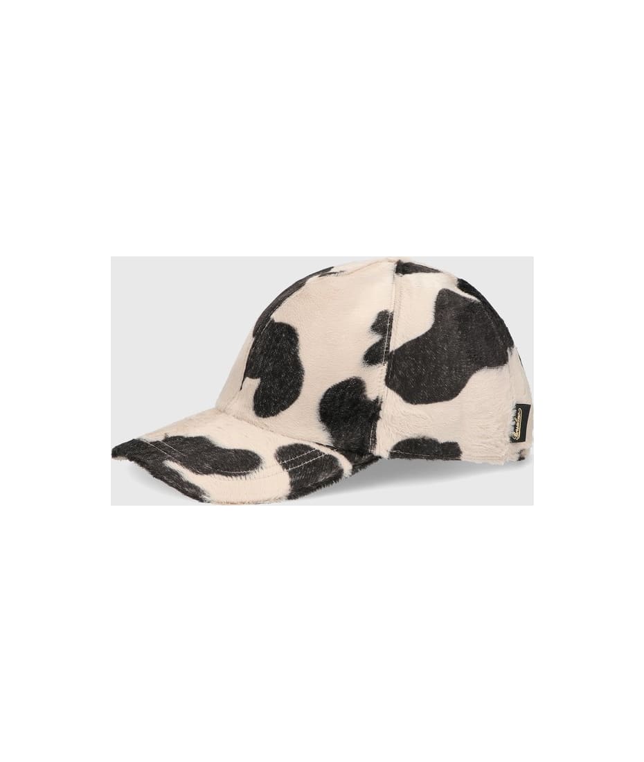 cow print baseball hat