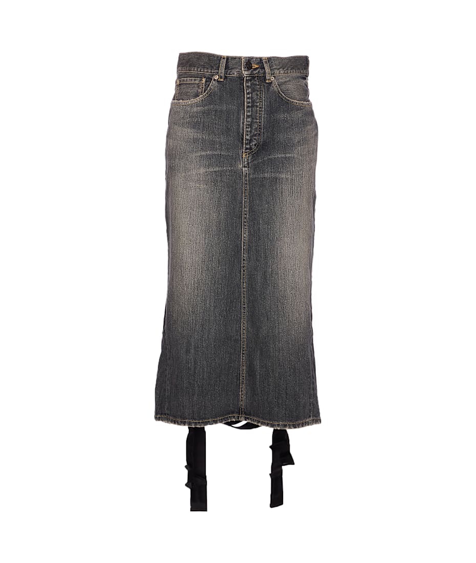 スカート BALENCIAGA Woman Skirt Grey 809438TRM13 9243 Balenciaga Skirt - Grey | Editorialist