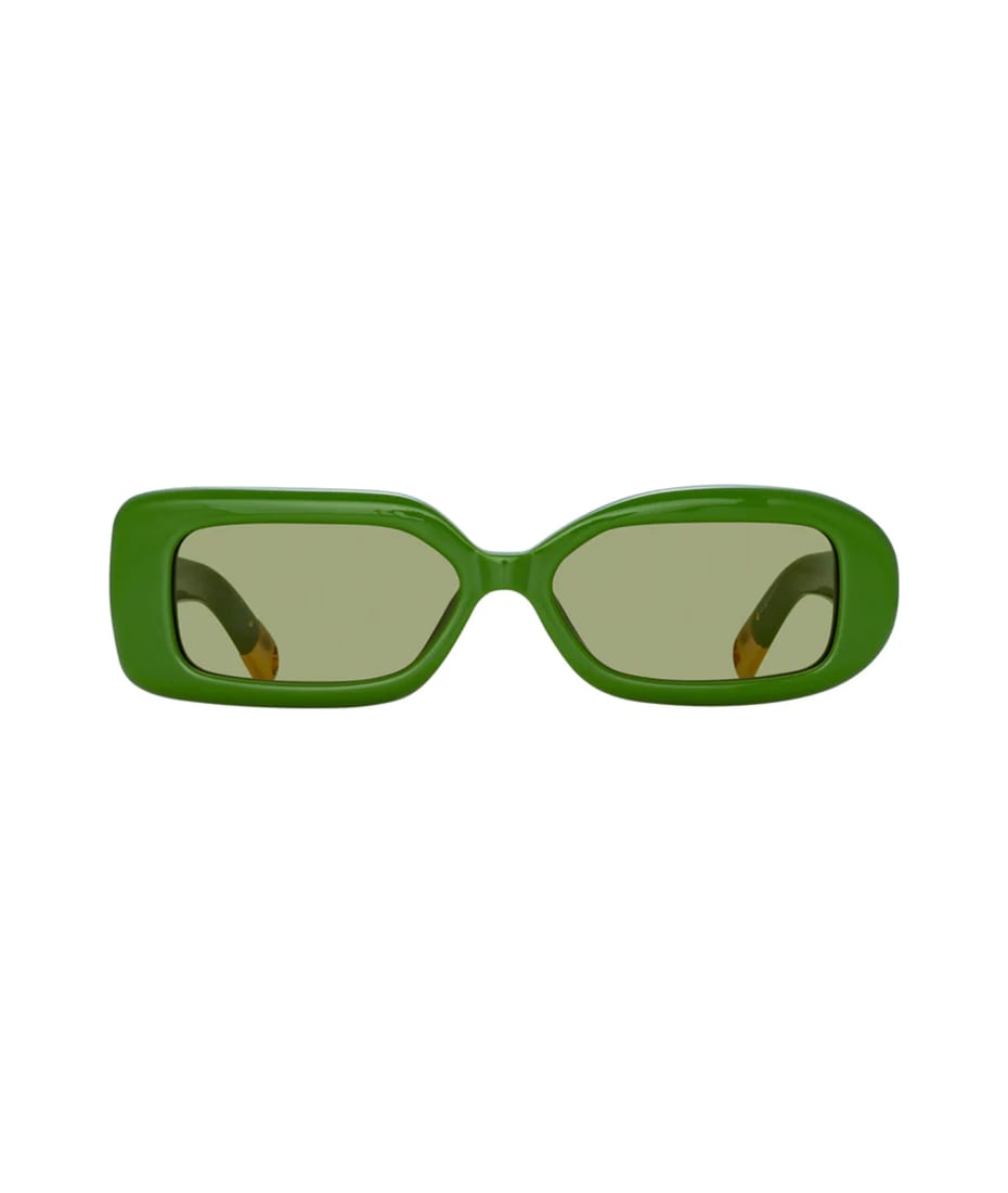 【送料&関税込】Jacquemus Rond Carre - Jade Green Sunglasses Jacquemus Rond Carre - Jade Green Sunglasses | italist