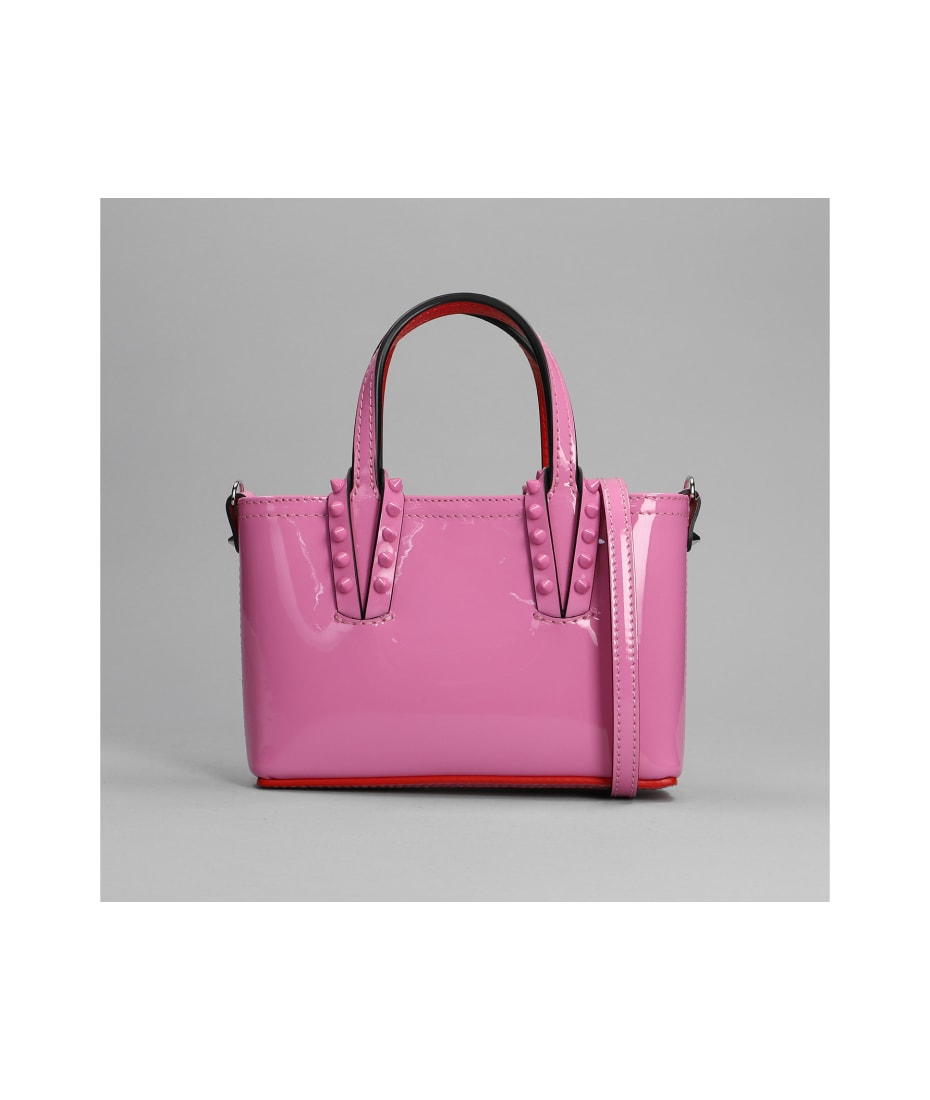 Christian Louboutin Tote In Rose-pink Leather