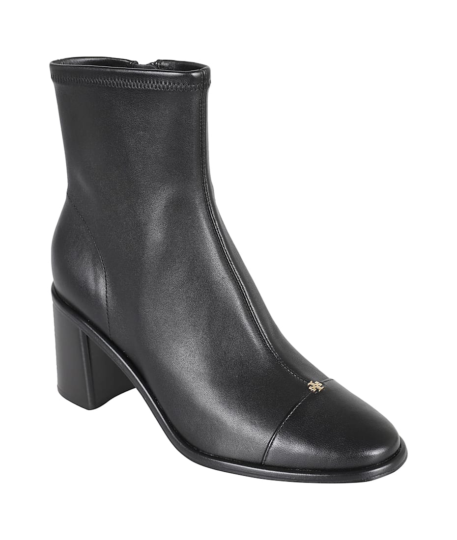 Tory Burch Cap-toe Heel Ankle Boots | italist