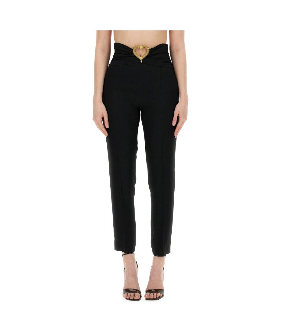 【関税＆送料込み】Moschino Pants With Heart Application Moschino Pants With Heart Application | italist
