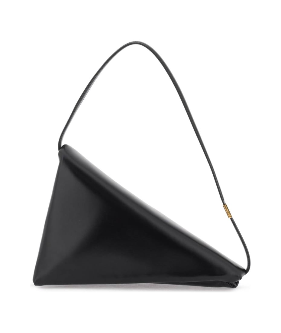 ★MARNI★ Prisma Triangle Back Black SBMP0142U0P603900N99 SB Leather Prisma Triangle Bag Marni | italist