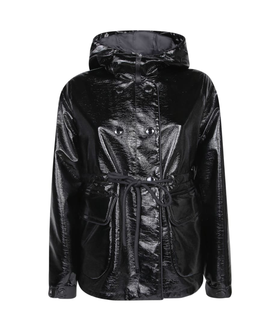 【送料&関税込】Moncler Agnou Short Parka Down Jacket In Bla Moncler Agnou Short Parka Down Jacket In Black | italist