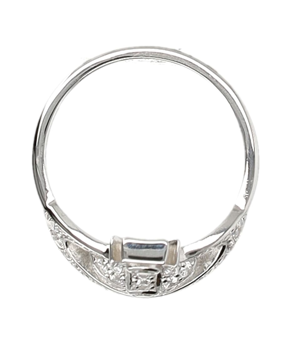VivienneWestwood 旧型 mini orb ring Vivienne Westwood Mini Orb Crystal-embellished Ring in
