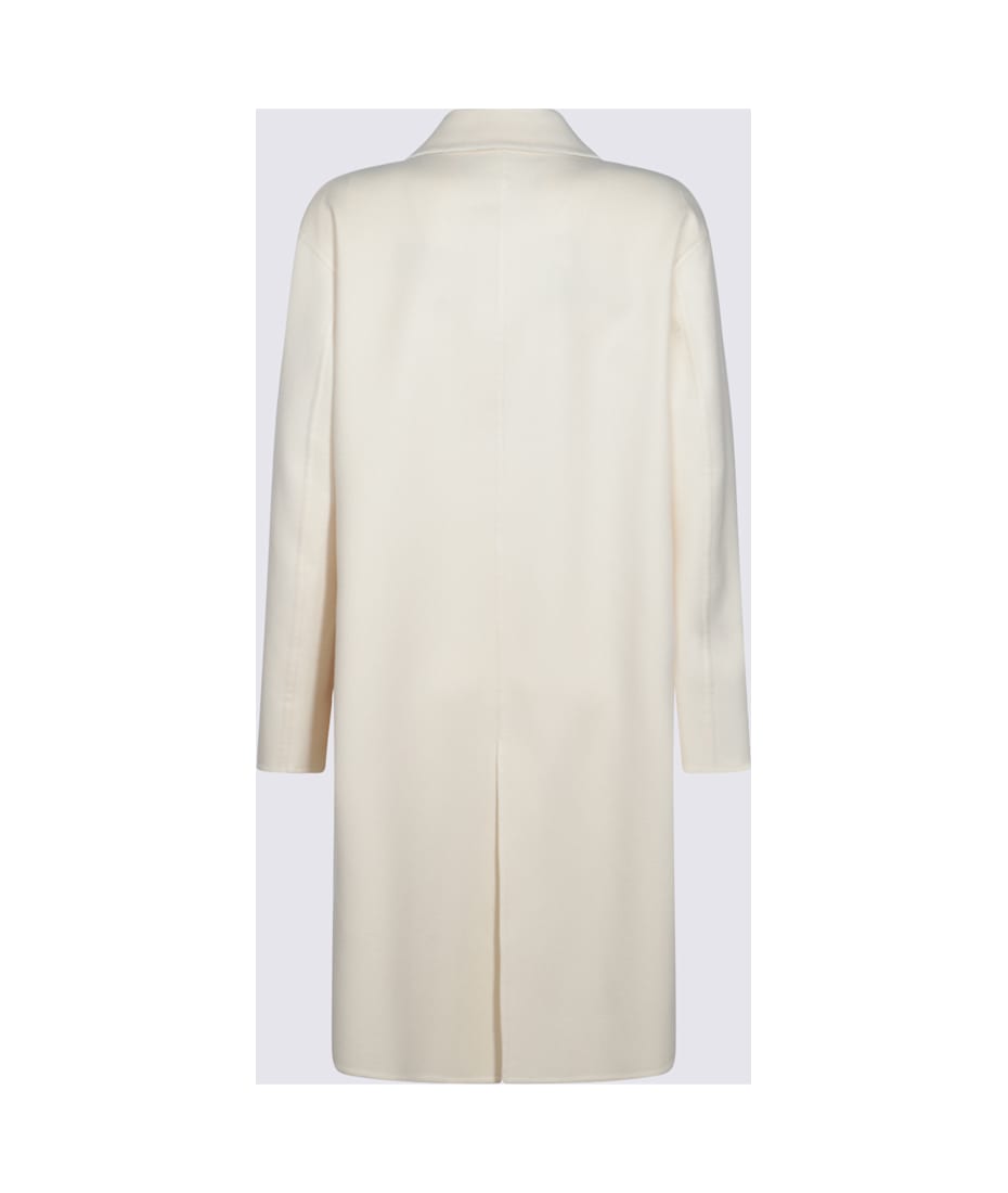 【FABIANA FILIPPI】 WHITE WOOL COAT Fabiana Filippi White Wool Coat | italist