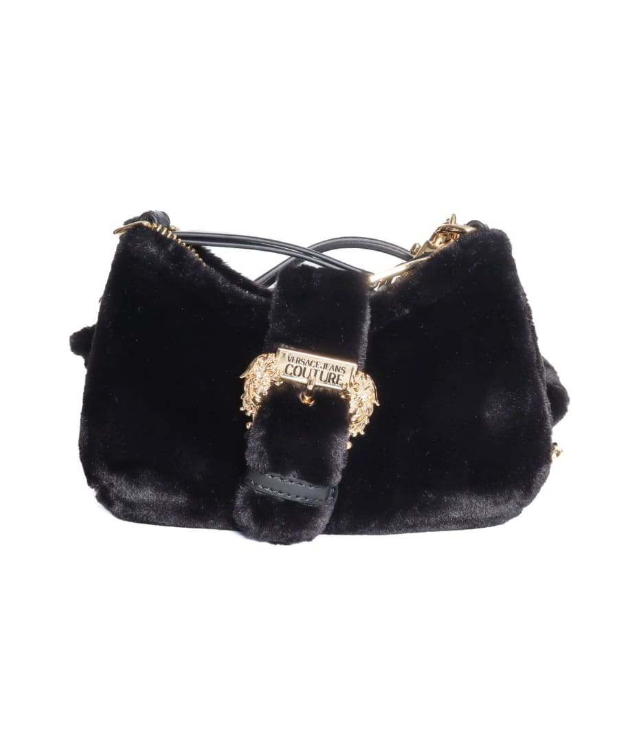 Black Couture 01 Bag by Versace Jeans Couture on Sale