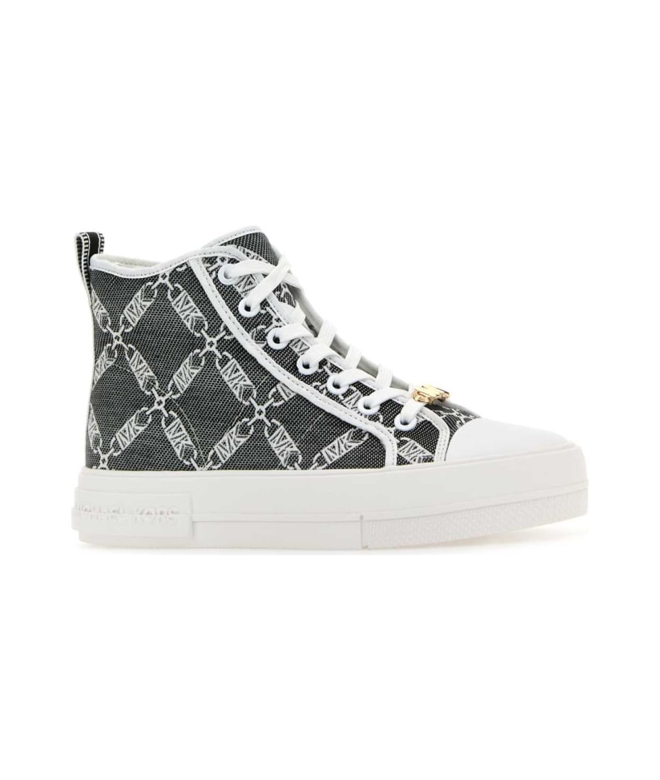 Michael Kors canvas hotsell sneakers