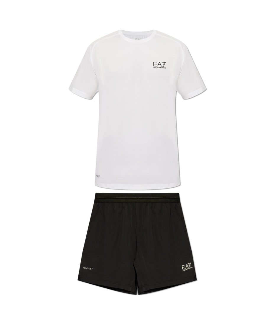 EA7 Emporio Armani Set: T-shirt And Shorts | italist, ALWAYS LIKE A SALE