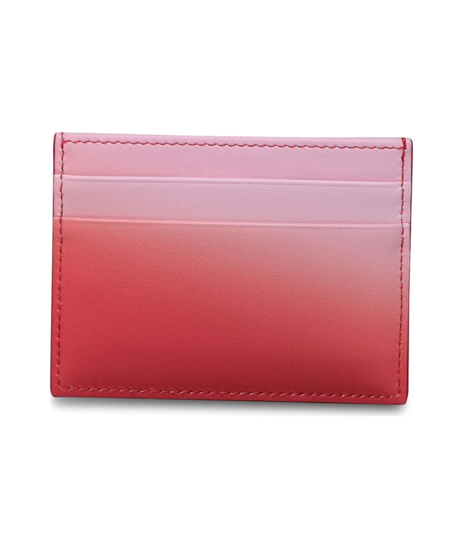 Dolce & Gabbana Leather Card Holder - PINK