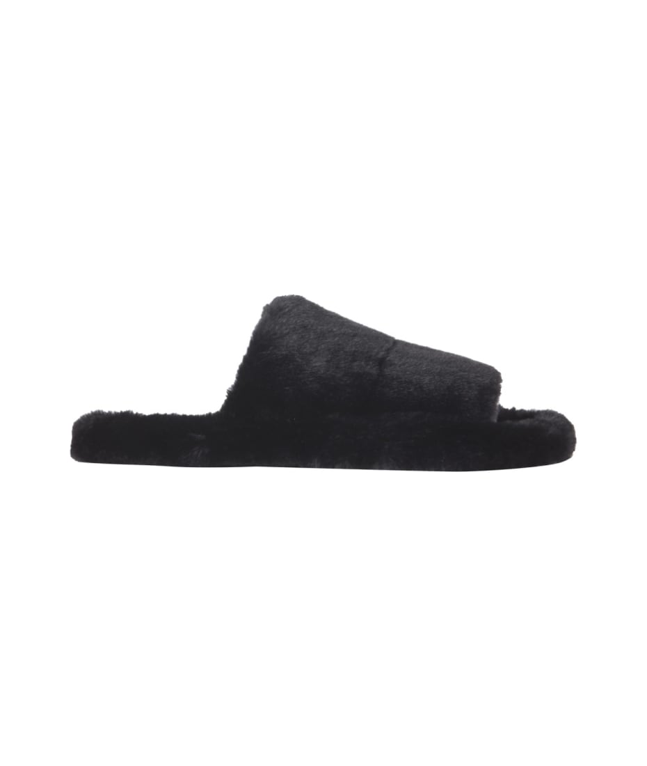 サンダル DOLCE & GABBANA FAUX FUR SANDALS Dolce & Gabbana faux-fur Sandals | Neutrals | FARFETCH