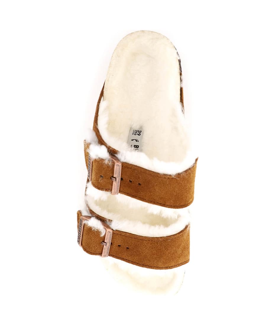 Arizona Shearling Mules Narrow Fit