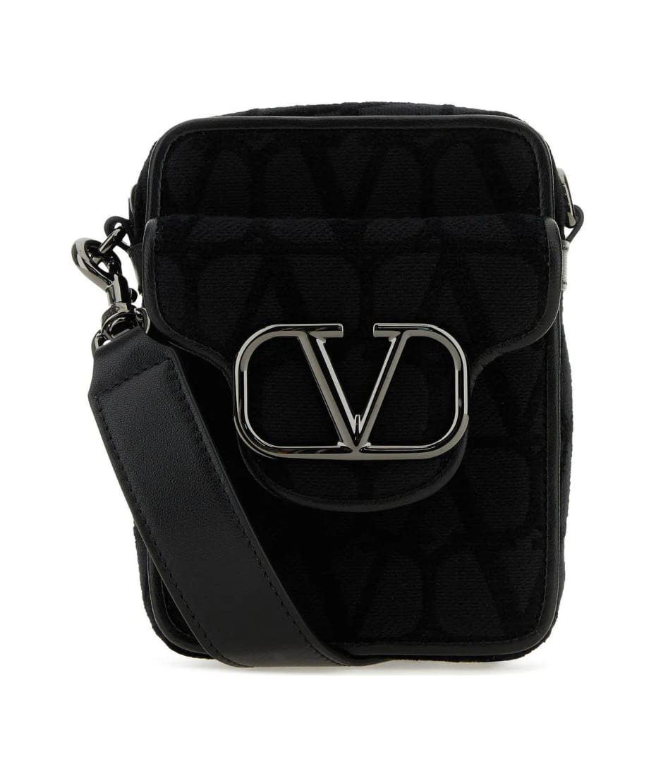 Valentino Garavani Locò Toile Iconographe Mini Crossbody Bag