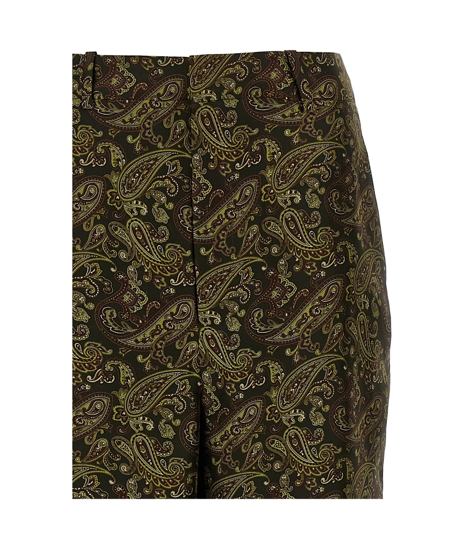 パンツ Saint Laurent PAISLEY PRINT TWILL PANTS Saint Laurent Paisley Print Pants | italist