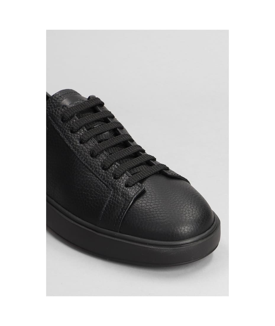スニーカー SANTONI Women Sneakers WTEI71104GOMTHIO N01 229203 Black Santoni Dames Sneakers In Black Leather | italist