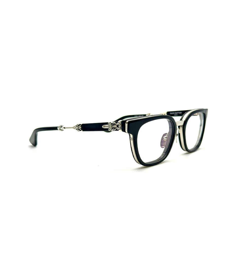 Chrome Hearts Duck Butter - Black / Silver Rx Glasses