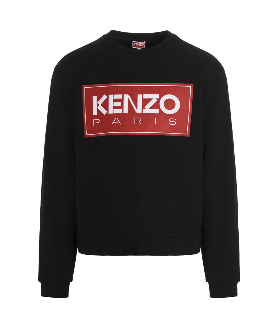 Kenzo 'box Logo' Sweatshirt - Black  