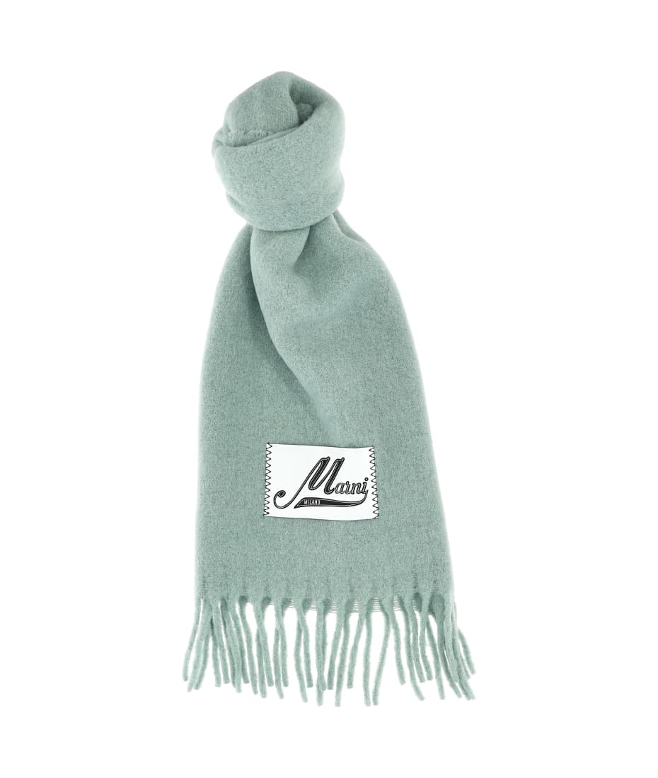 MARNI [Marni] FW24 Women’s Logo Patch Muffler SCMC0122Y0 UA Marni Logo Patch Scarf | italist