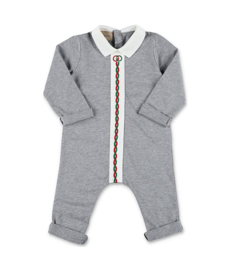 GUCCI NWT INTERLOCKING GG APPLE 3 PC LAYETTE SET SZ 3/6 MONTHS