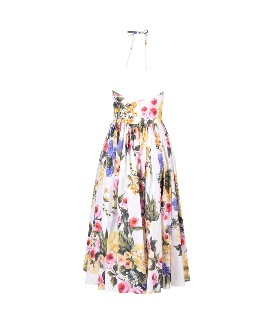 Dolce & Gabbana Garden Print Cotton Poplin Dress | italist, ALWAYS LIKE A  SALE