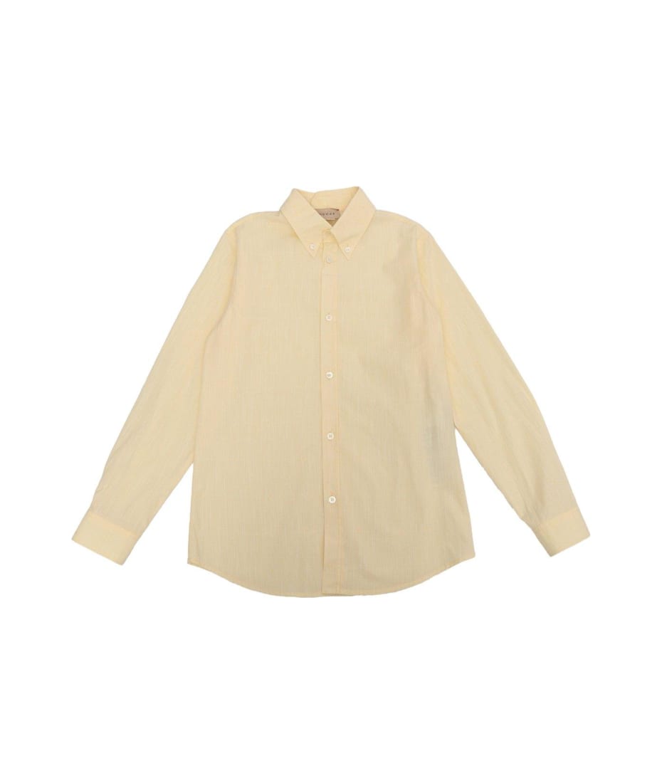 GUCCI|LONG-SLEEVED SHIRTS/BLOUSES (772882 XDCT9 4447) Gucci Square G Long-sleeved Shirt | italist
