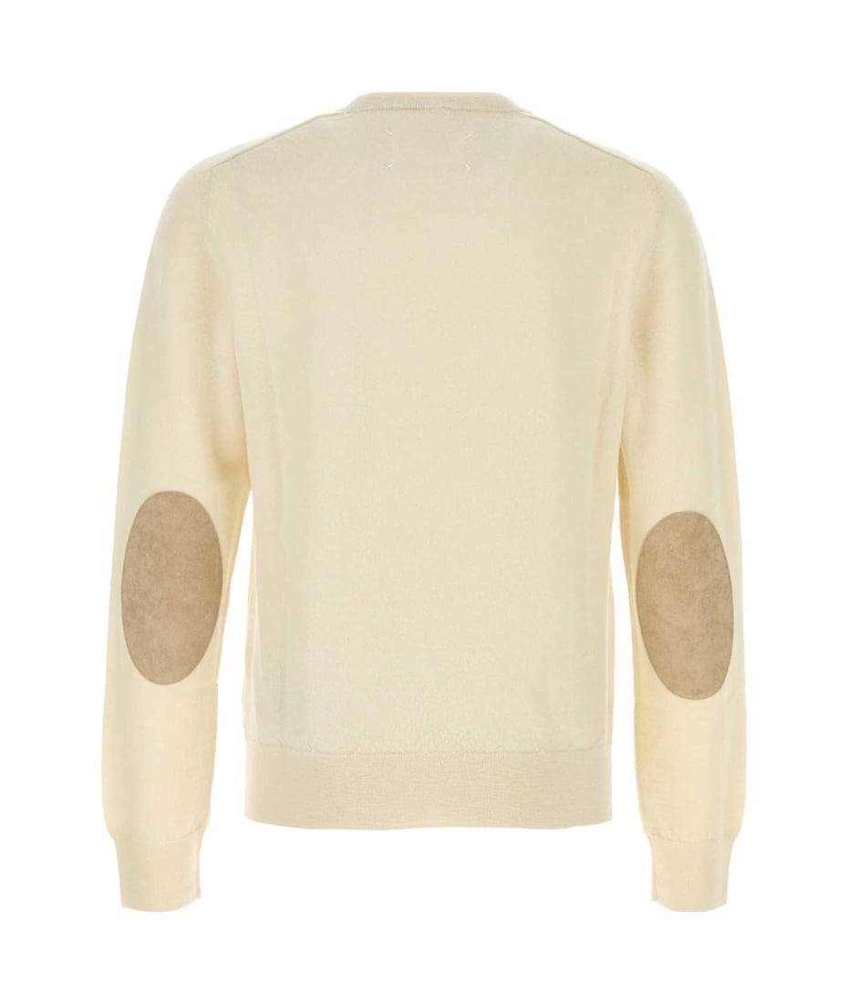 【送料&関税込】Maison Margiela Ivory Wool Sweater Maison Margiela Ivory Wool Sweater | italist