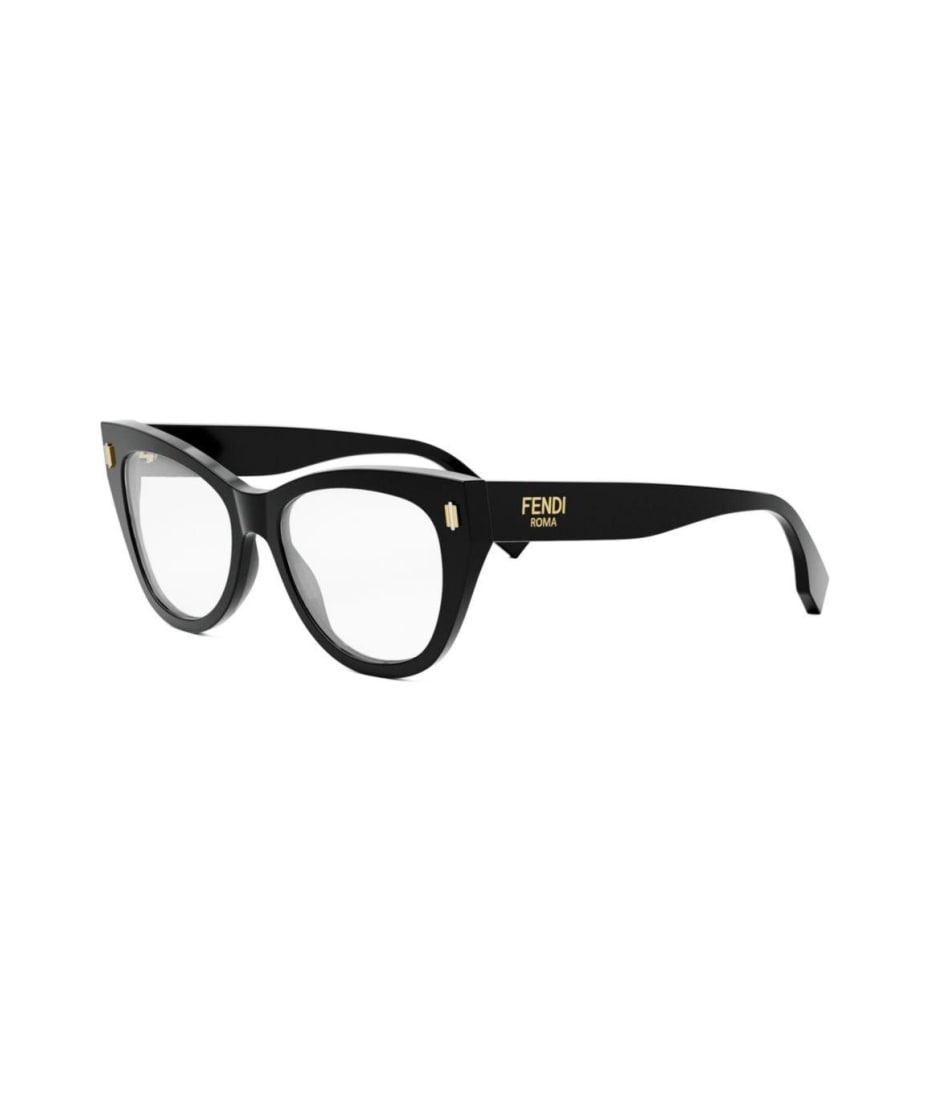 FENDI キャットアイフレムメカネ FE50120I 001 Fendi Cat-eye Frame Glasses | italist