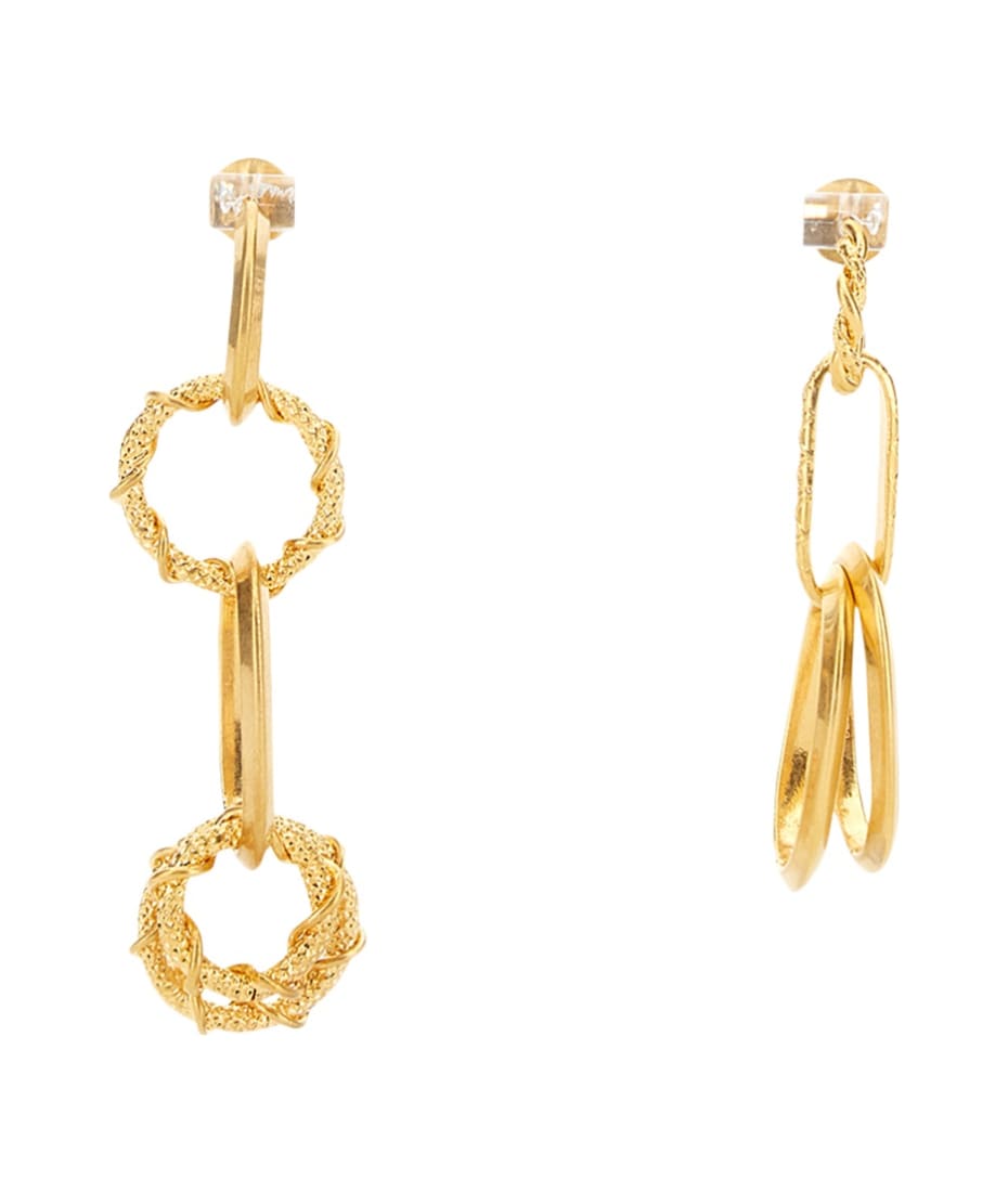 ピアス D SQUARED2 EARRING WITH CHAIN RINGS (ERW0134_37200001F215) Dsquared2 Earring With Chain Rings | italist