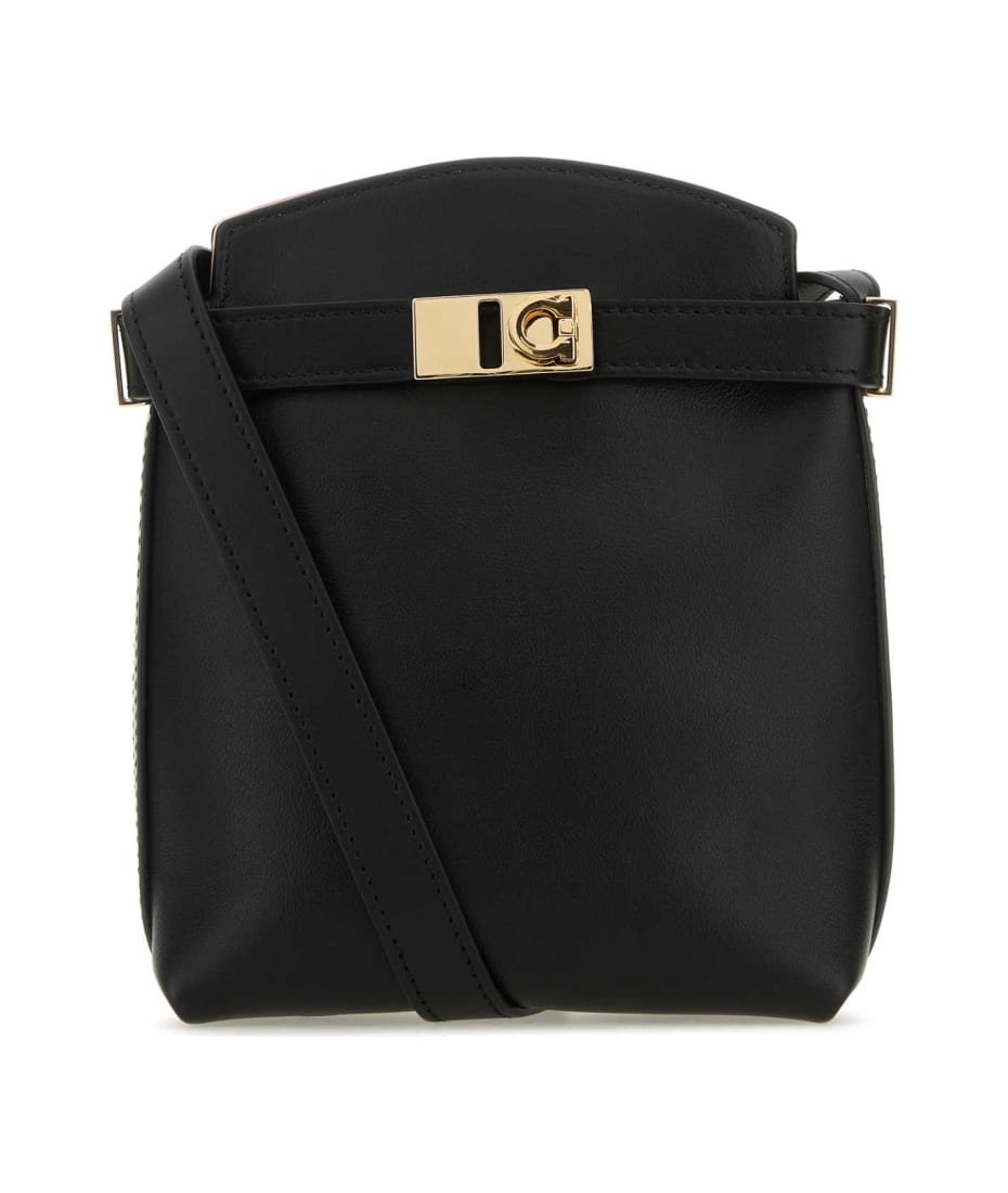 登場! Leather Black Ferragamo Hug italist | Case Phone 小物