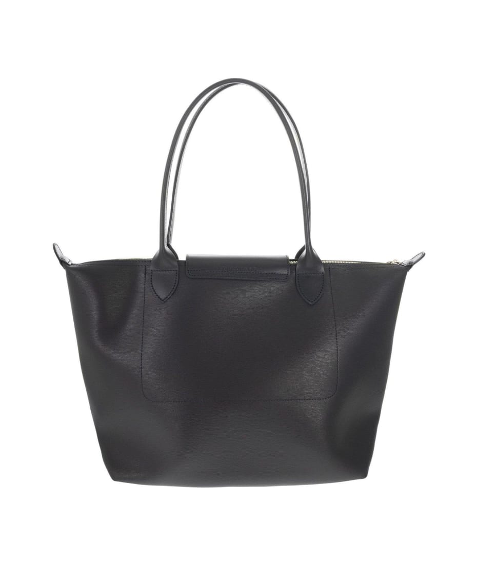 Longchamp Le Pliage Logo Embossed Small Tote Bag | italist