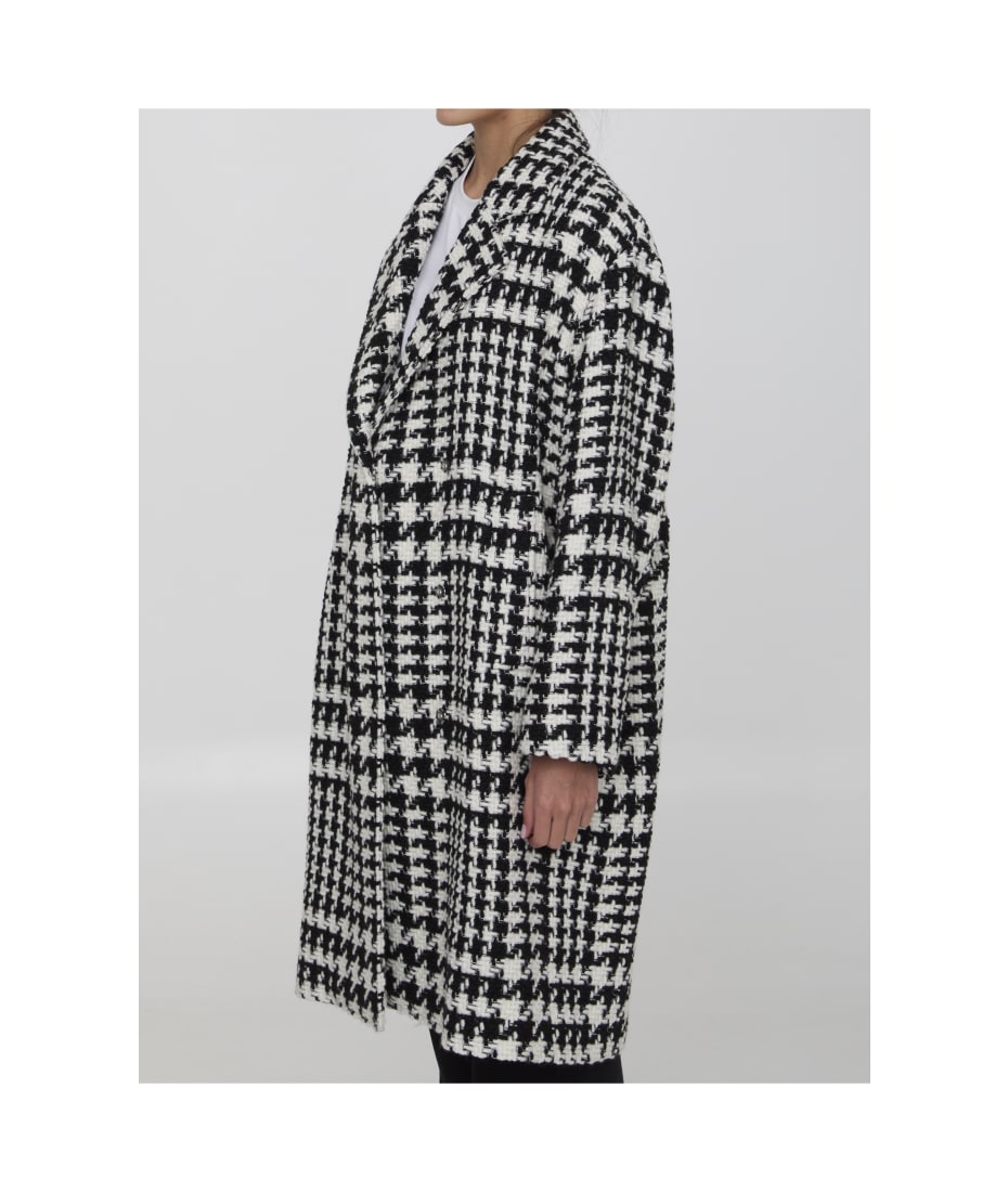 【送料&関税込】Dolce & Gabbana Pied De Poule Midi Coat Dolce & Gabbana Pied De Poule Midi Coat | italist