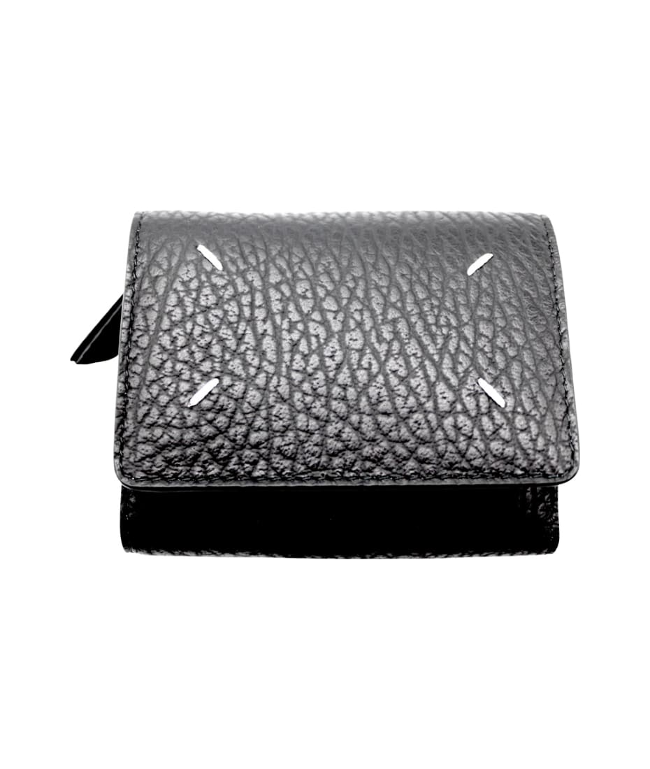 Maison Margiela Tri-Fold Leather Wallet