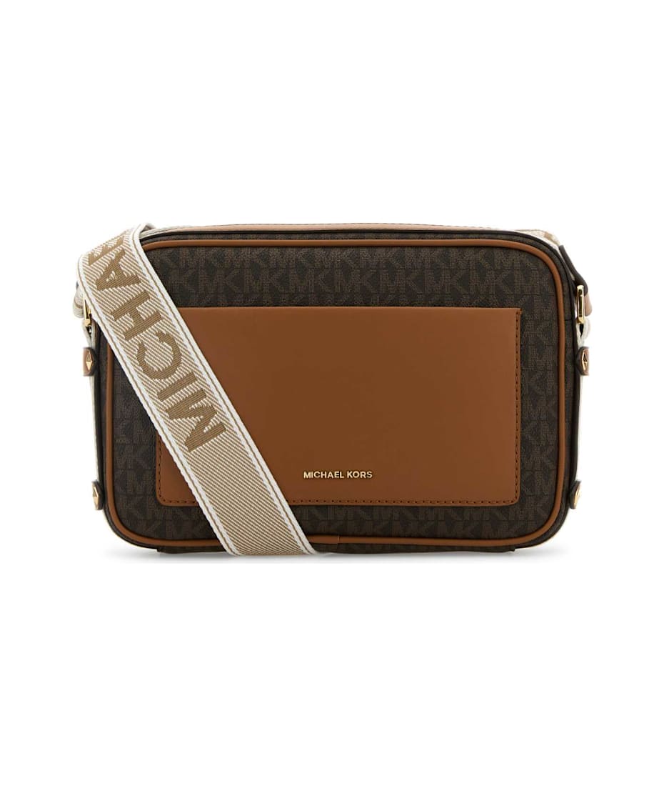 【関税&送料込】Michael By Michael Kors Printed Canvas Dakot Michael Kors Printed Canvas Crossbody Bag | italist, ALWAYS